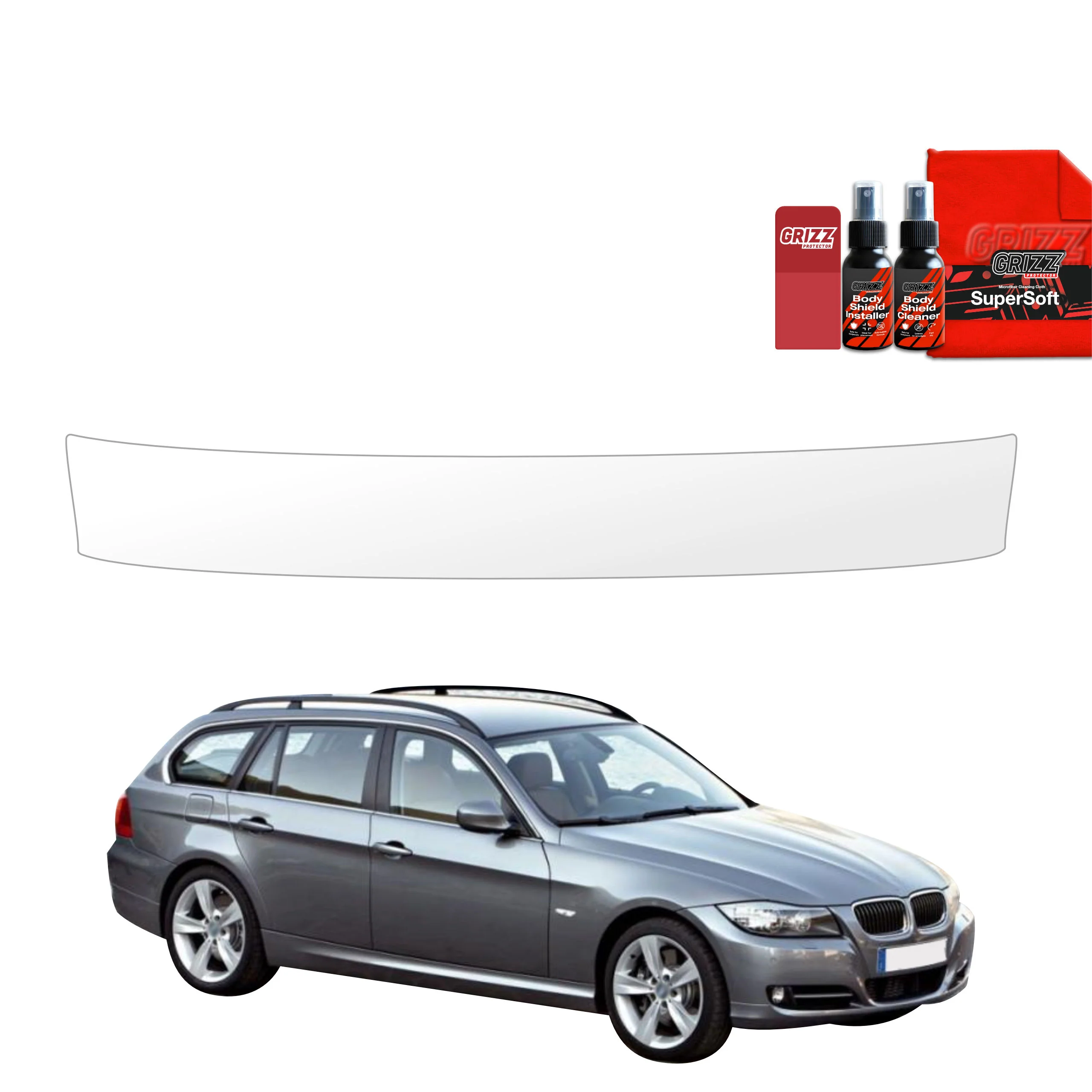 Schutzfolie für Ladekante - BMW 3 E91 Kombi Pre-LCI (2004-2008)