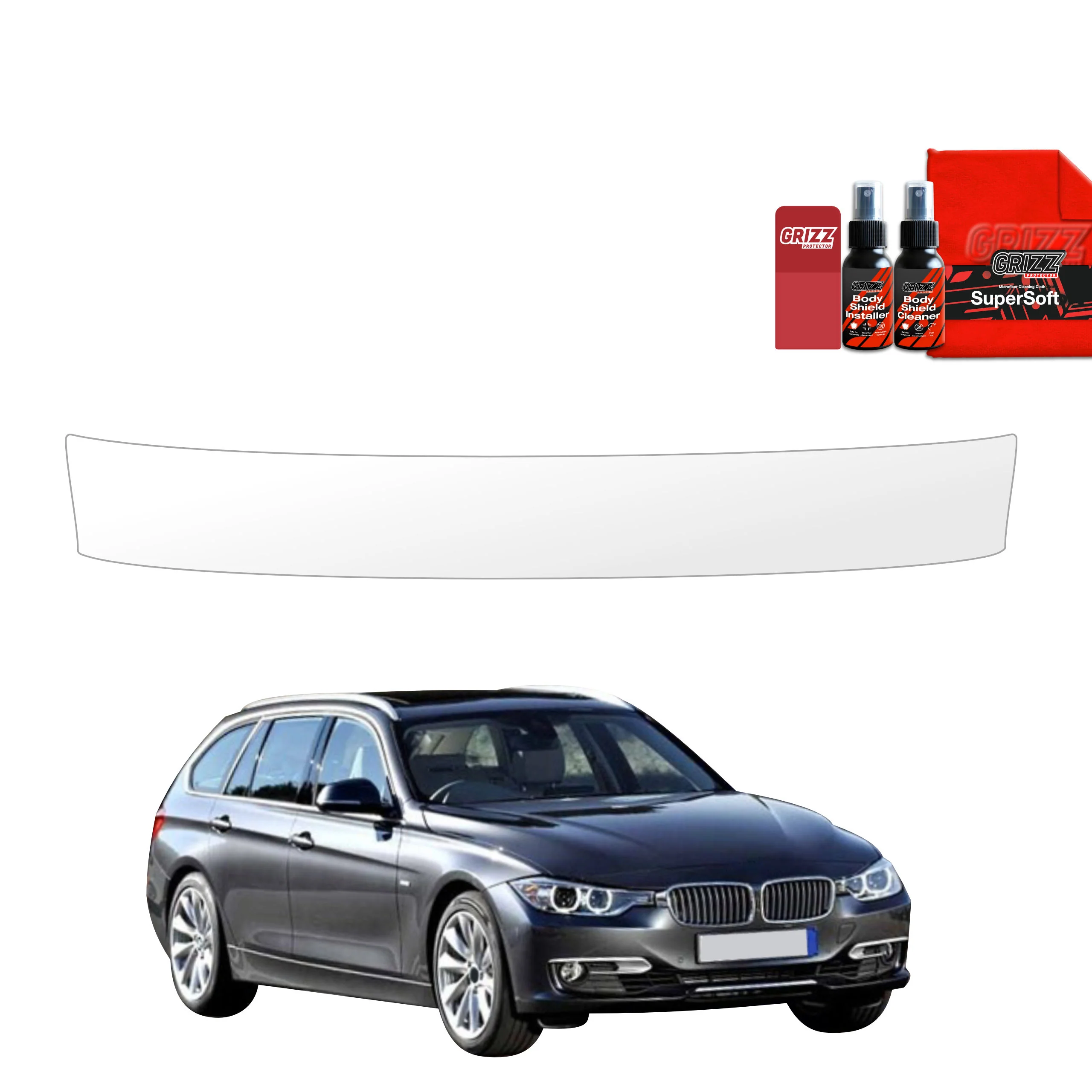 Schutzfolie für Ladekante - BMW 3 F31 Kombi Pre-LCI (2011-2015)