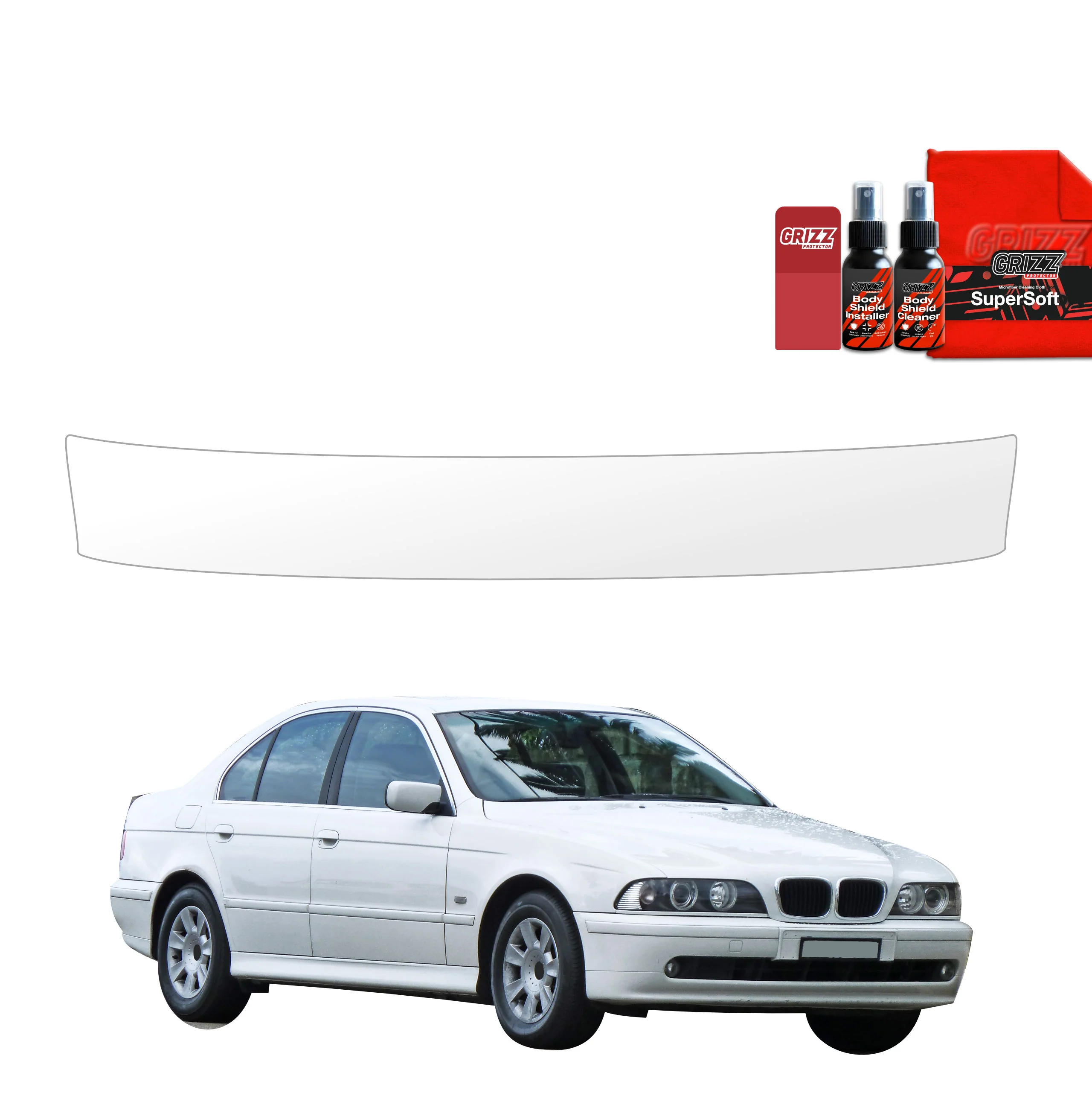 Schutzfolie für Ladekante - BMW 5 E39 Sedan (1995-2003)