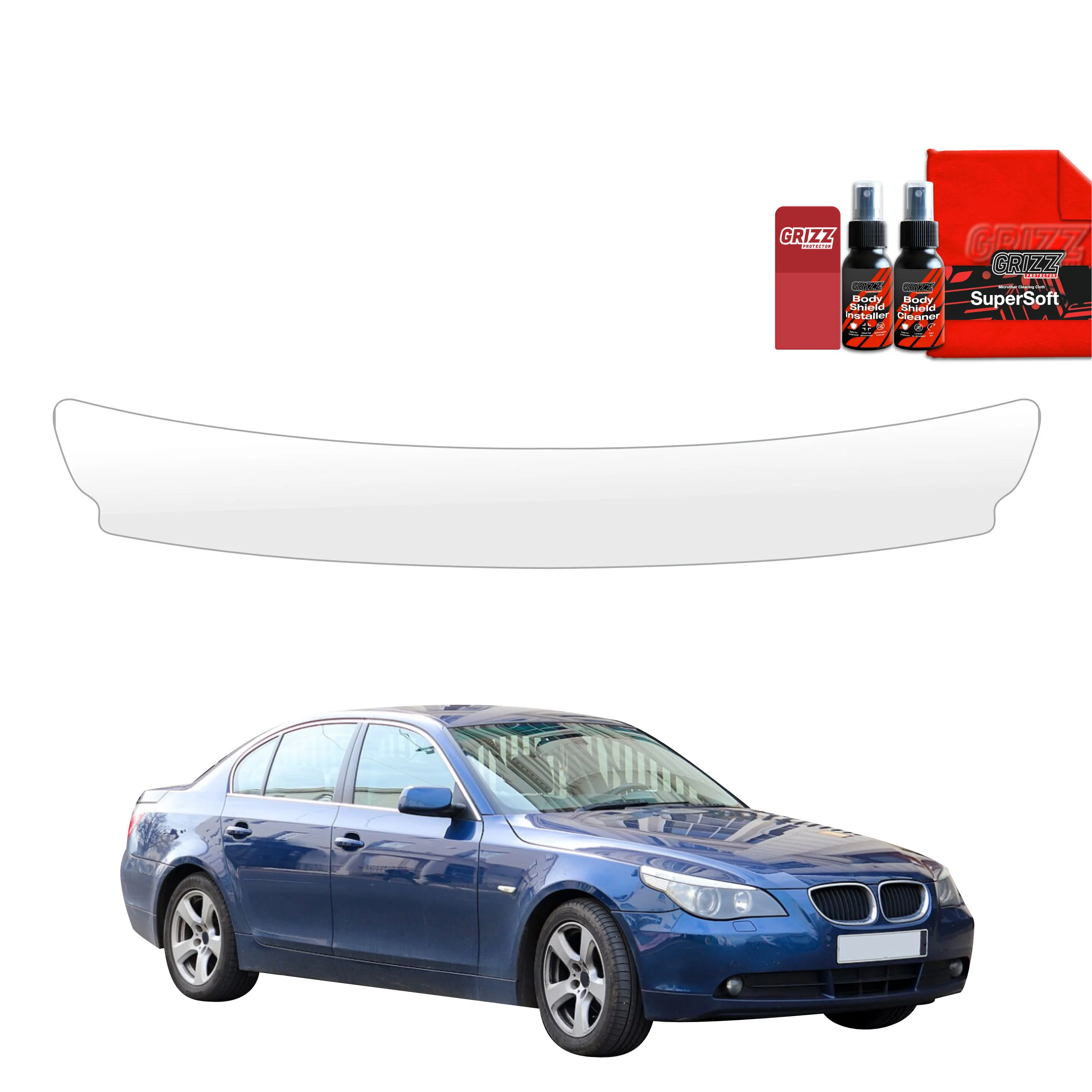 Schutzfolie für Ladekante - BMW 5 E60 Sedan PreLCI (2003-2007)