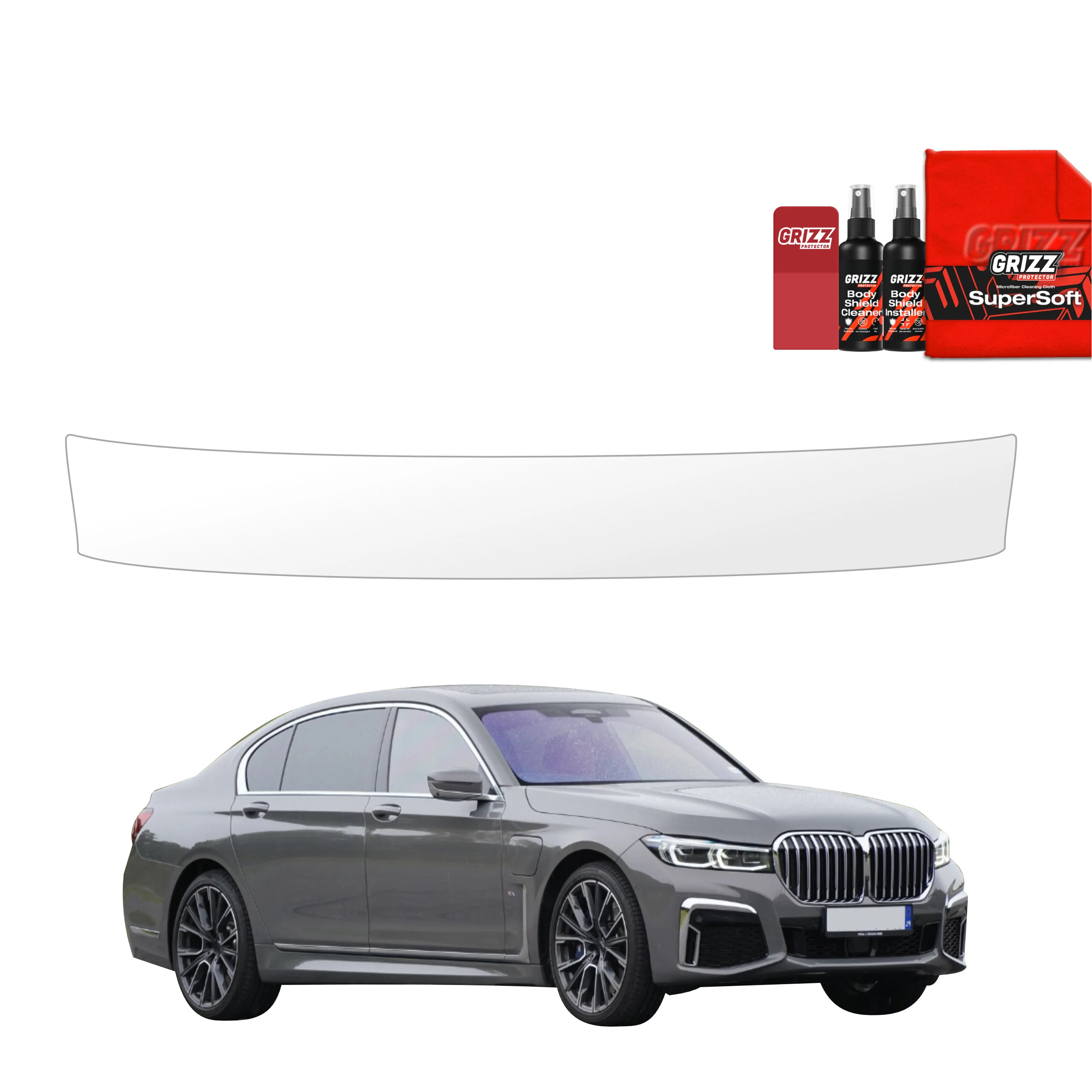 Schutzfolie für Ladekante - BMW 7 G12 (2015-2022)