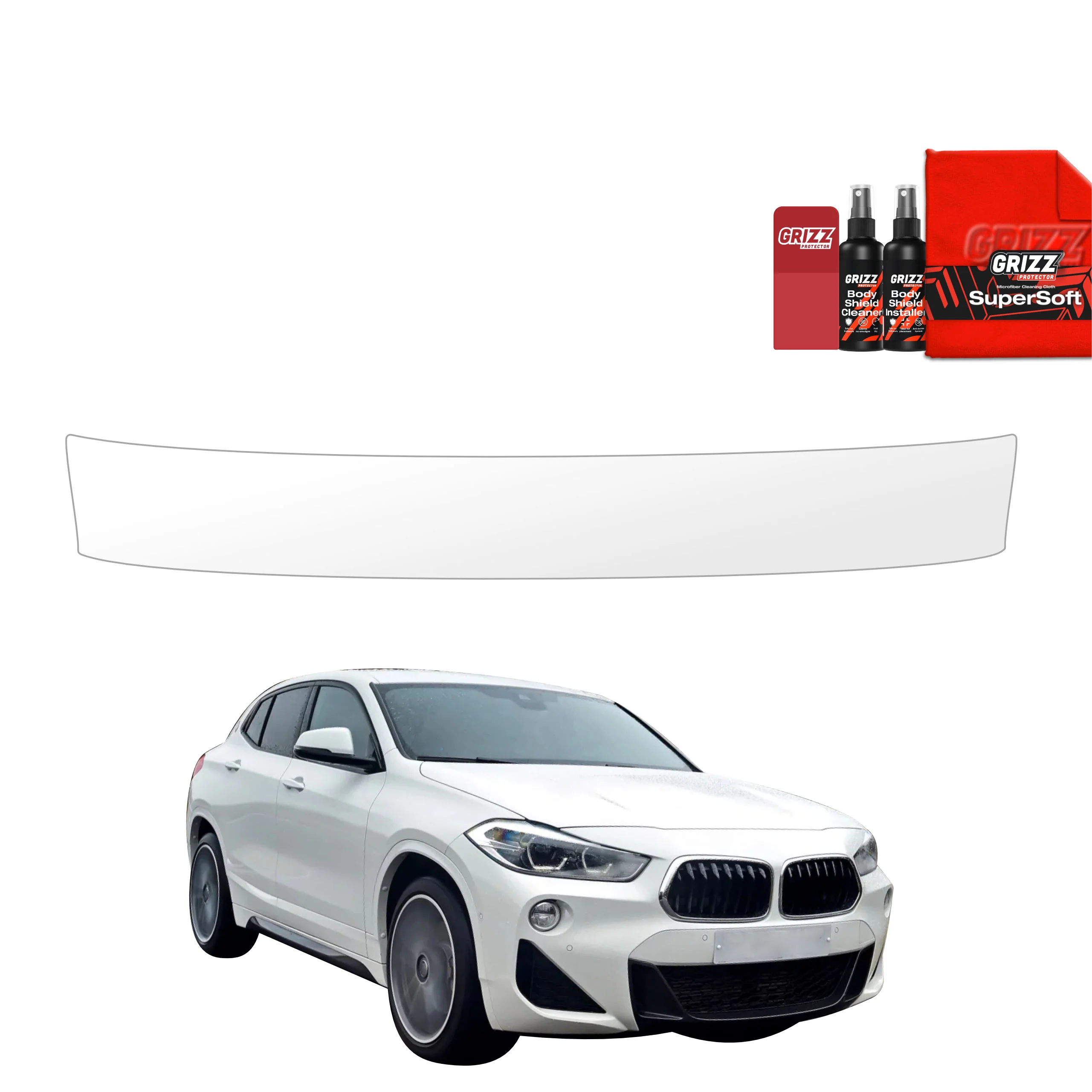 Schutzfolie für Ladekante - BMW X2 (2017-2023)