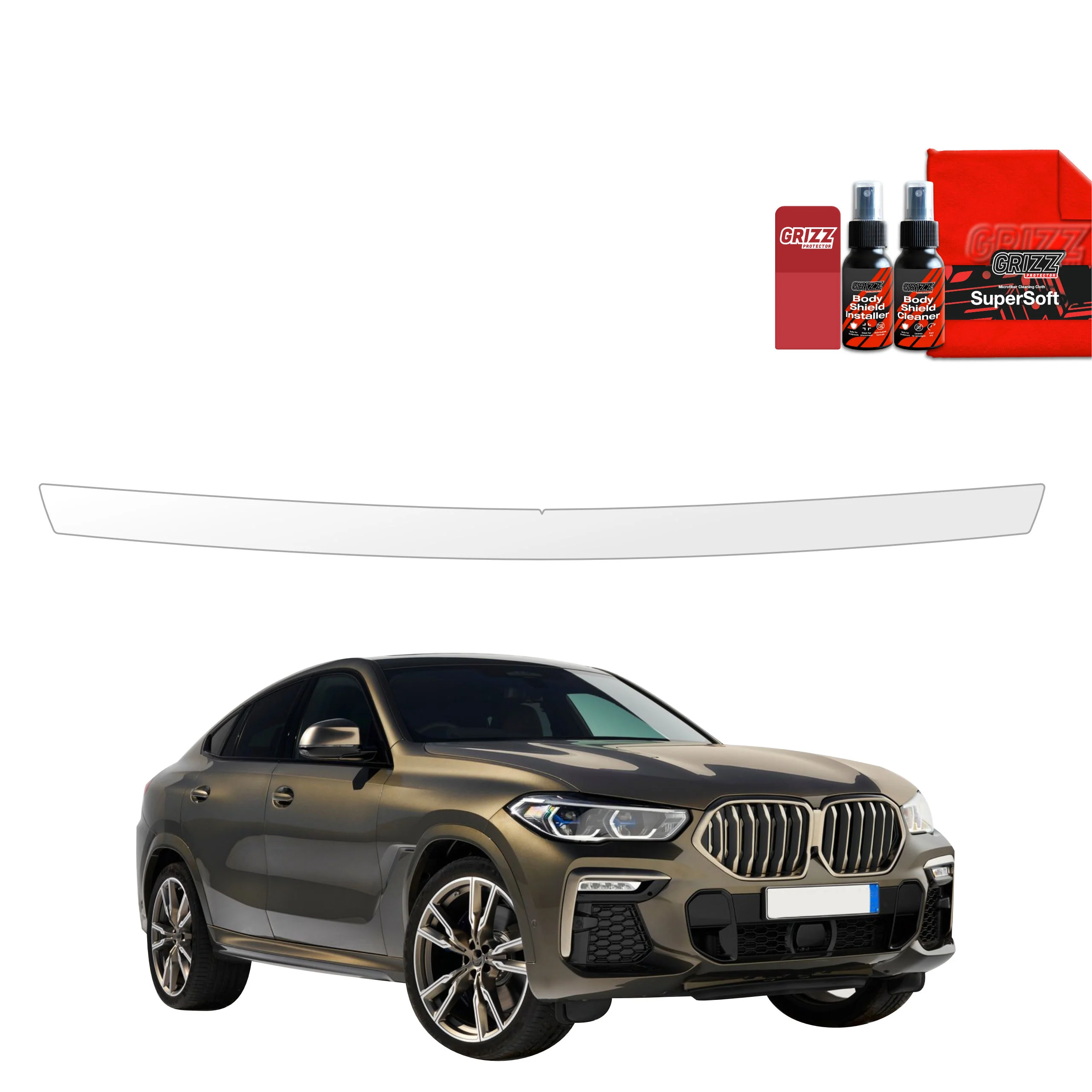 Schutzfolie für Ladekante - BMW X6M (2019-2023)