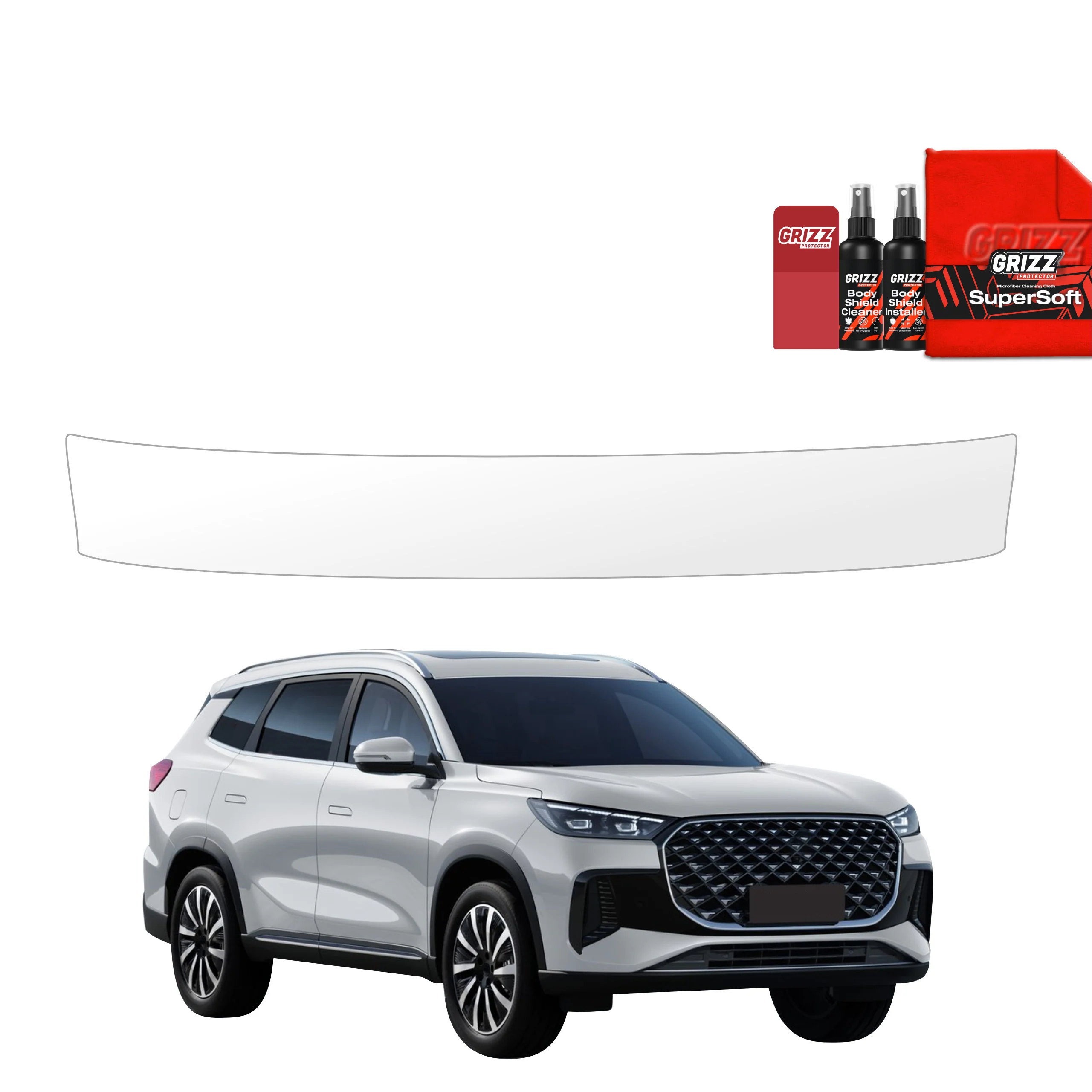 Schutzfolie für Ladekante - Chery Tiggo 8 (2025-2026)