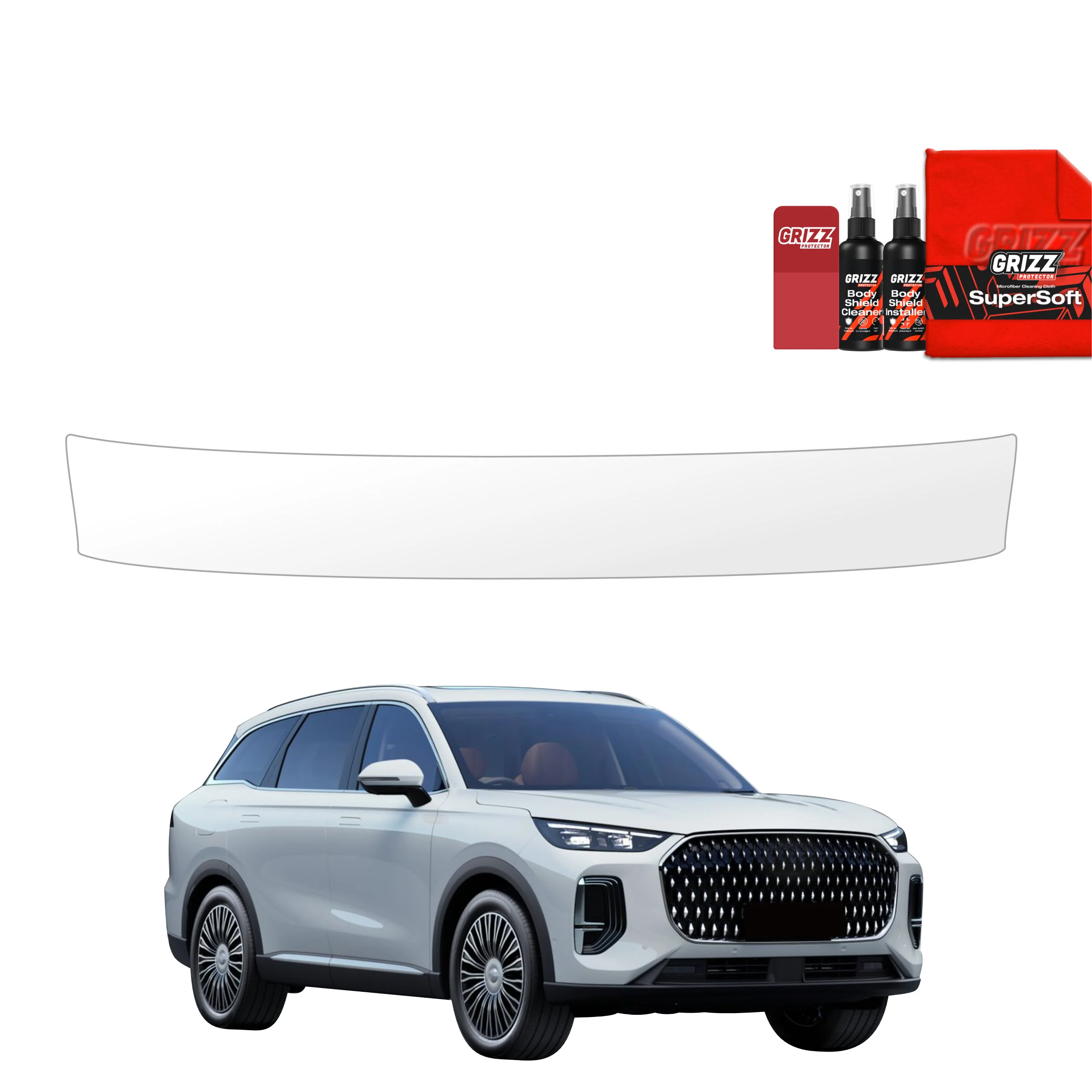 Schutzfolie für Ladekante - Chery Tiggo 9 (2025-2026)