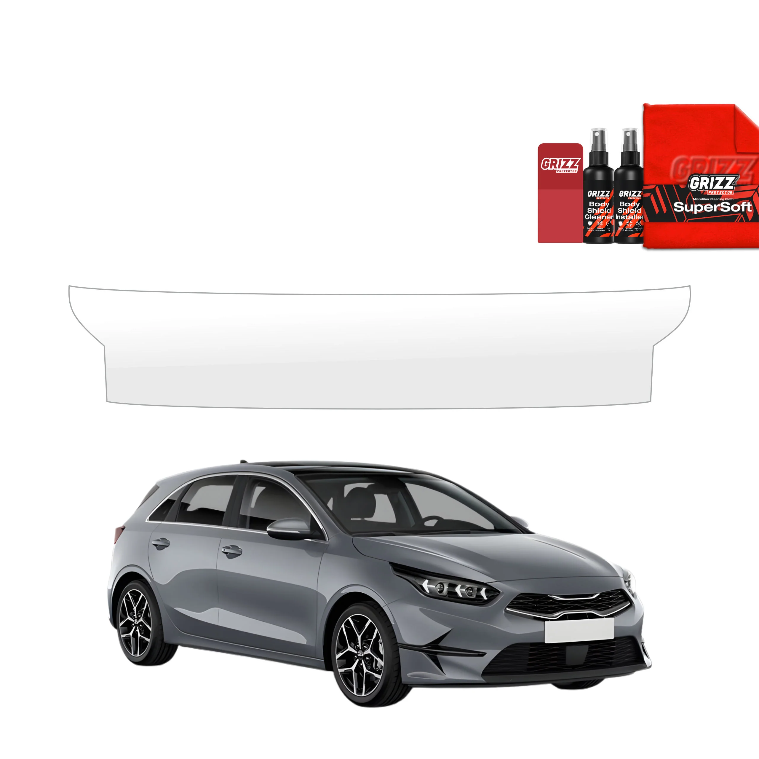 Schutzfolie für Ladekante - Kia Ceed Hatchback (2021-2025) - Image 7