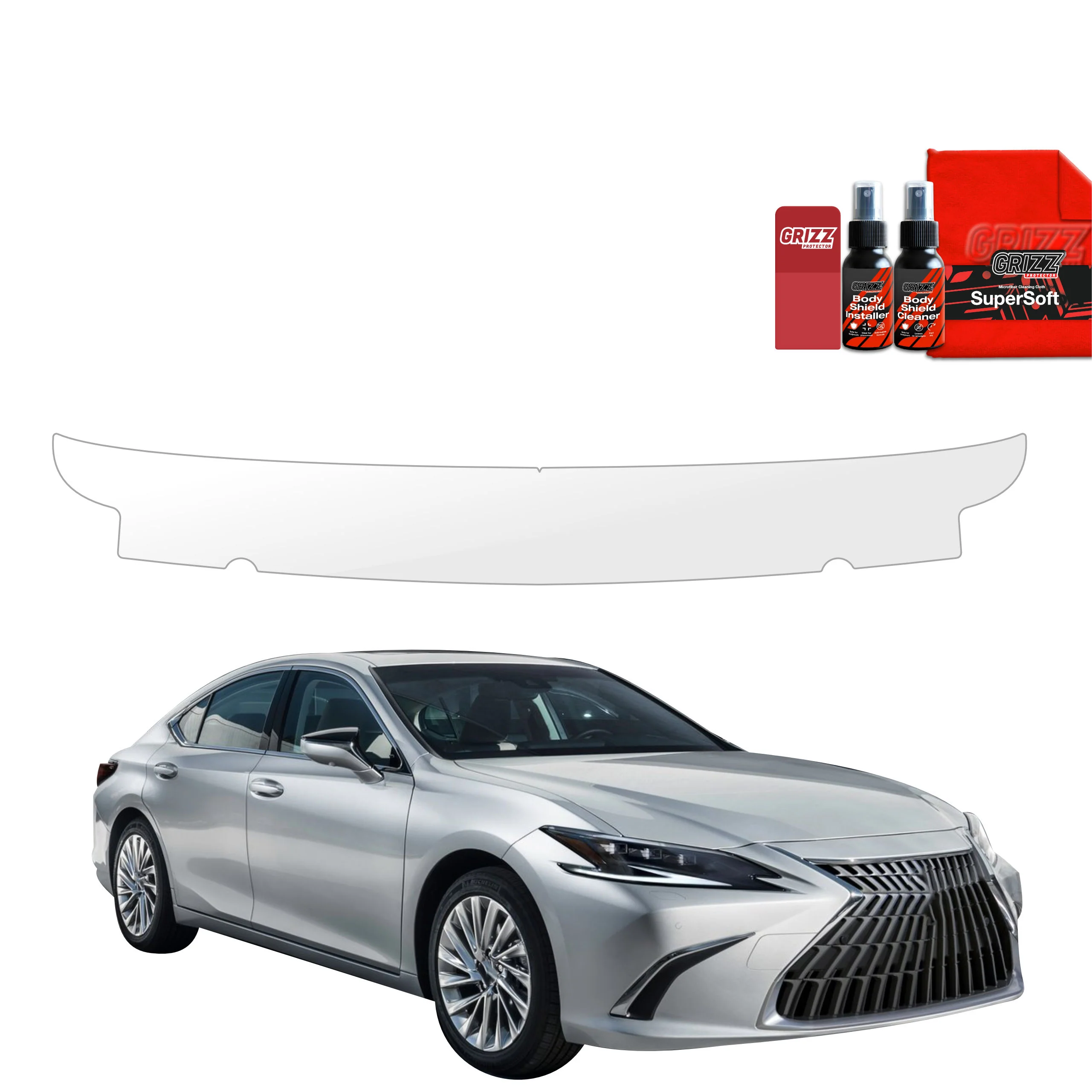 Schutzfolie für Ladekante - Lexus ES 300h (2021-2024)