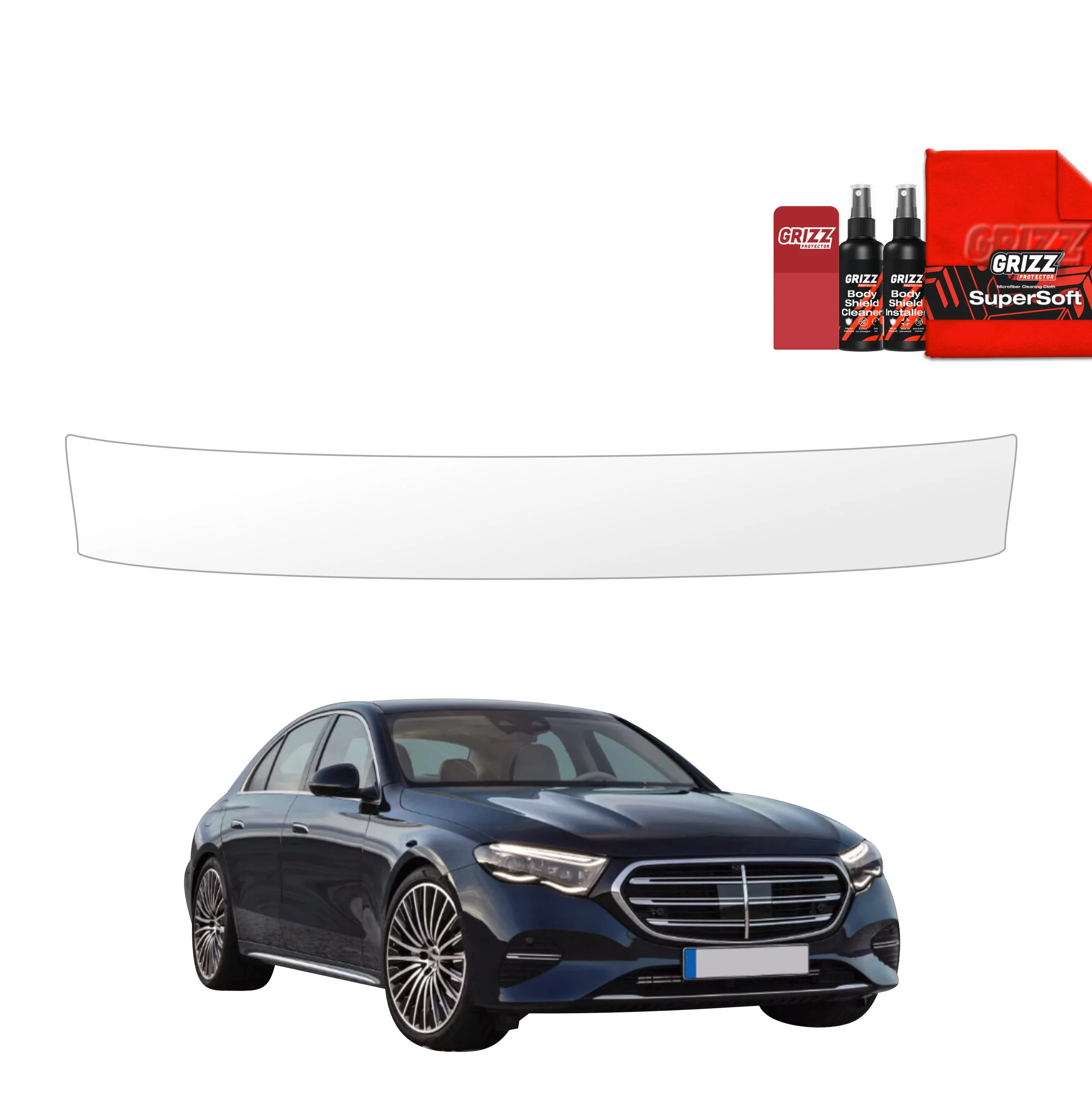 Schutzfolie für Ladekante - Mercedes E Klasa (2016-2023)