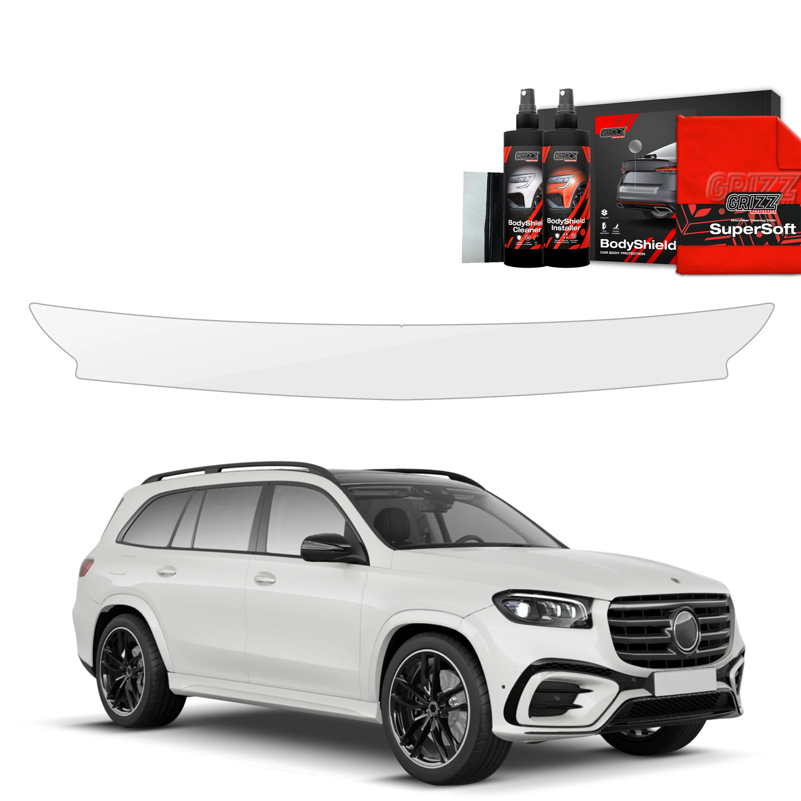Schutzfolie für Ladekante - Mercedes GLS 450d (2023-2026)