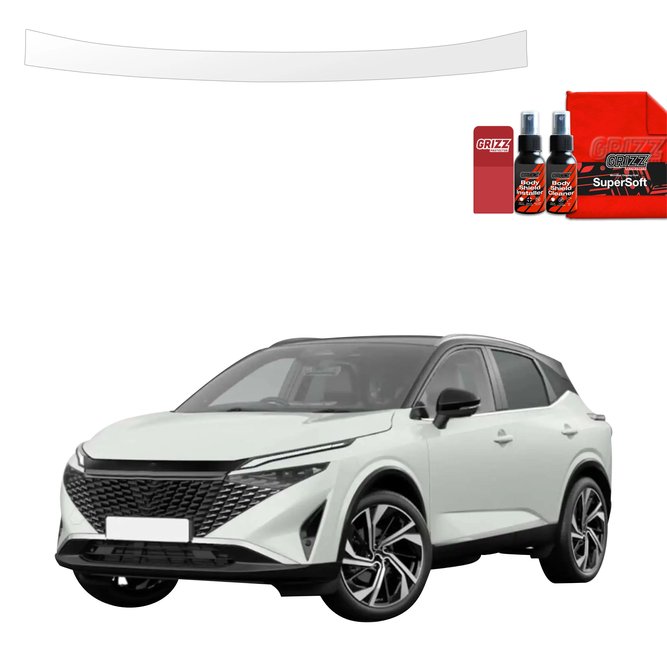 Schutzfolie für Ladekante - Nissan Qashqai 3 Facelift (2024-2026)