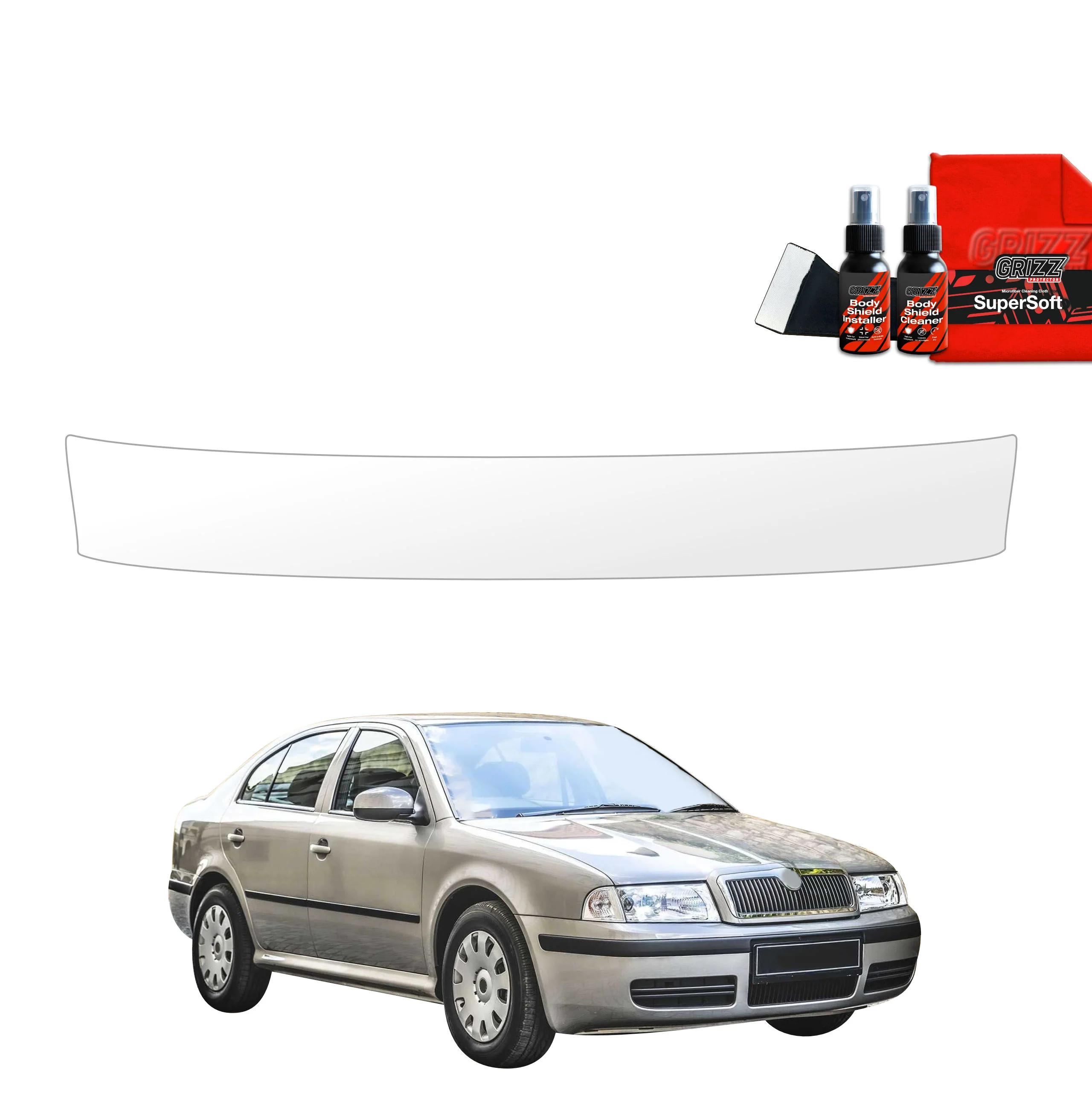 Schutzfolie für Ladekante - Skoda Octavia (1996-2010)