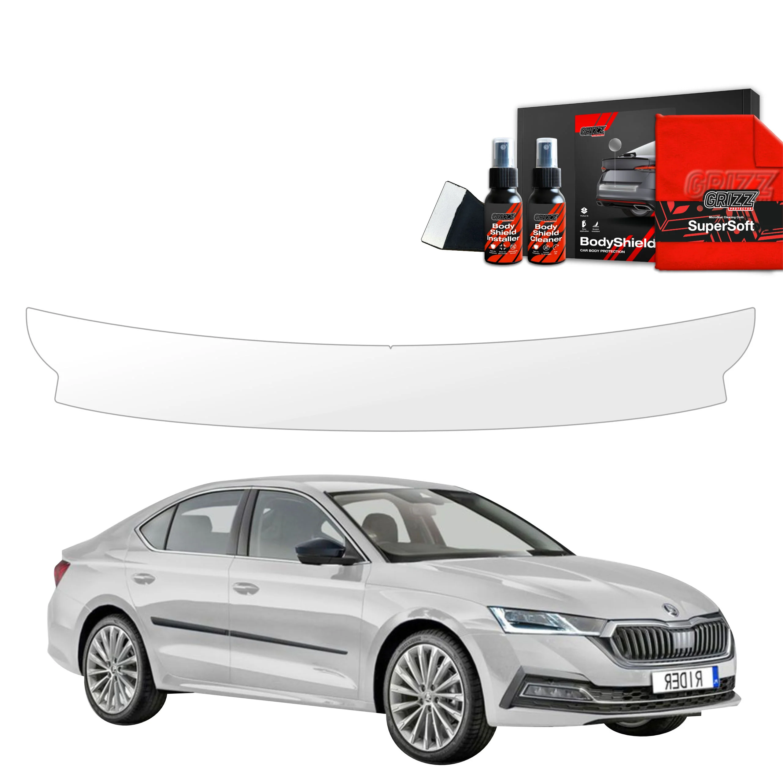 Schutzfolie für Ladekante - Skoda Octavia 4 Hatchback (2019-2024)