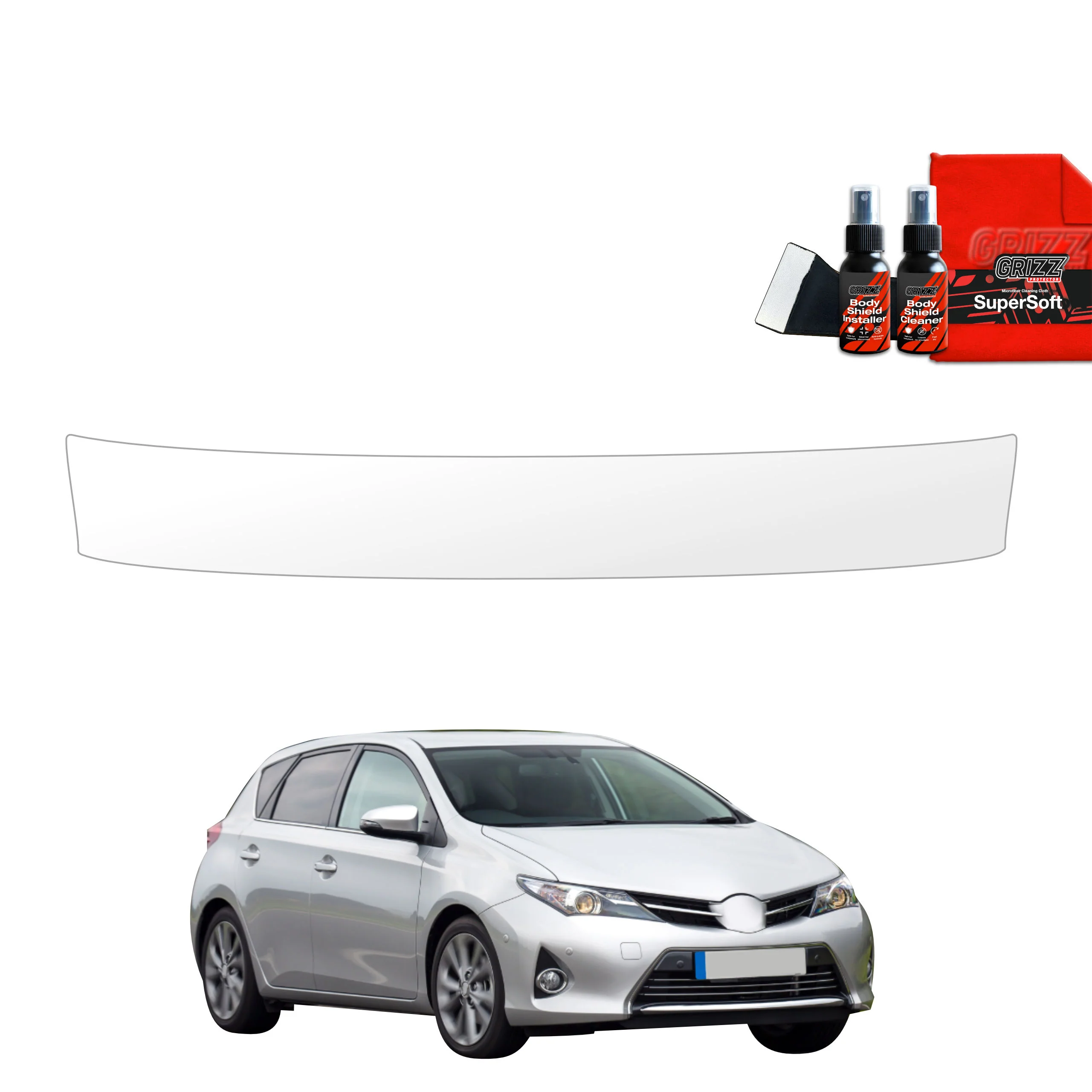 Schutzfolie für Ladekante - Toyota Auris (2012-2015)