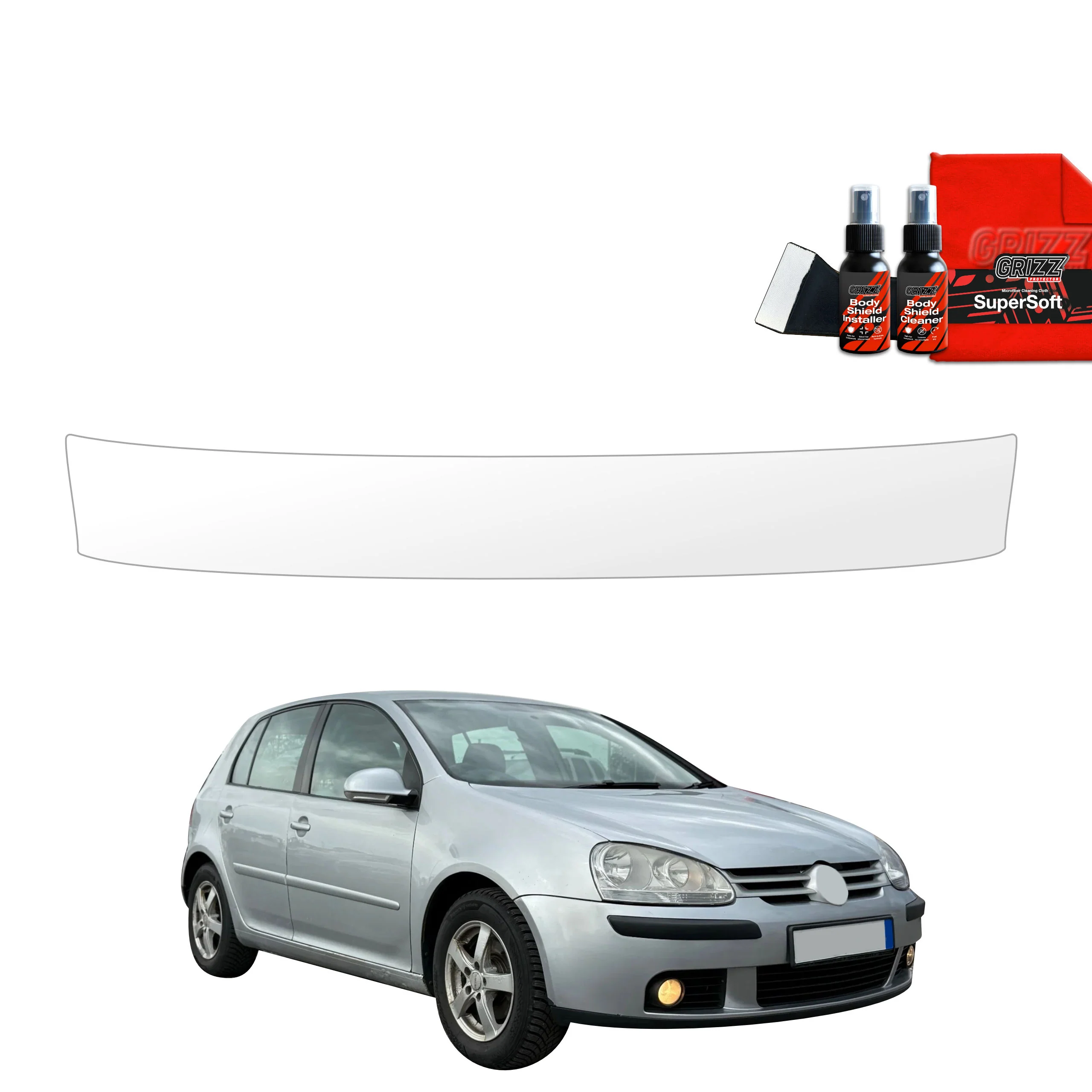 Schutzfolie für Ladekante - Volkswagen Golf 5 Hatchback 5D (2003-2009)