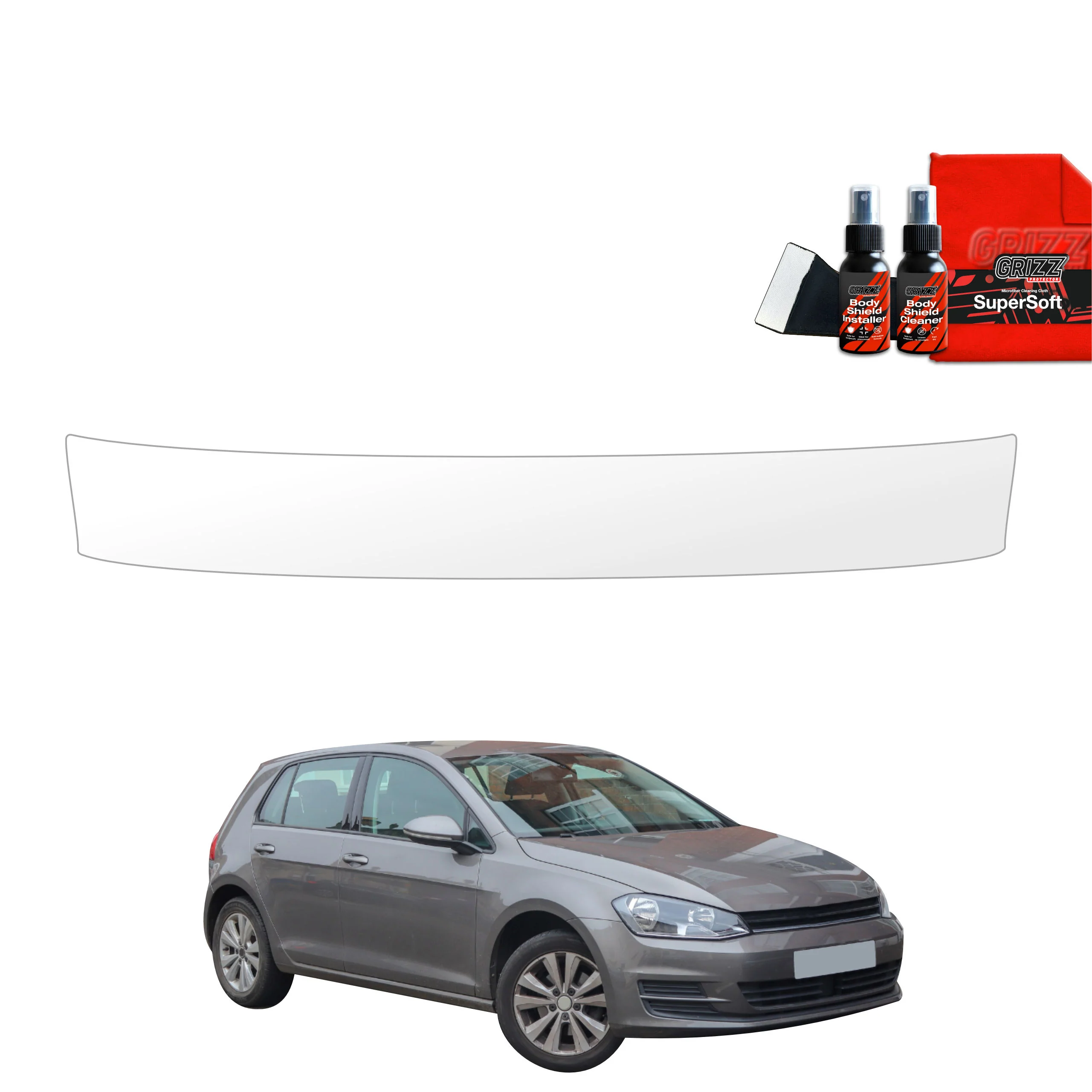 Schutzfolie für Ladekante - Volkswagen Golf 7 Hatchback 5D (2012-2020)