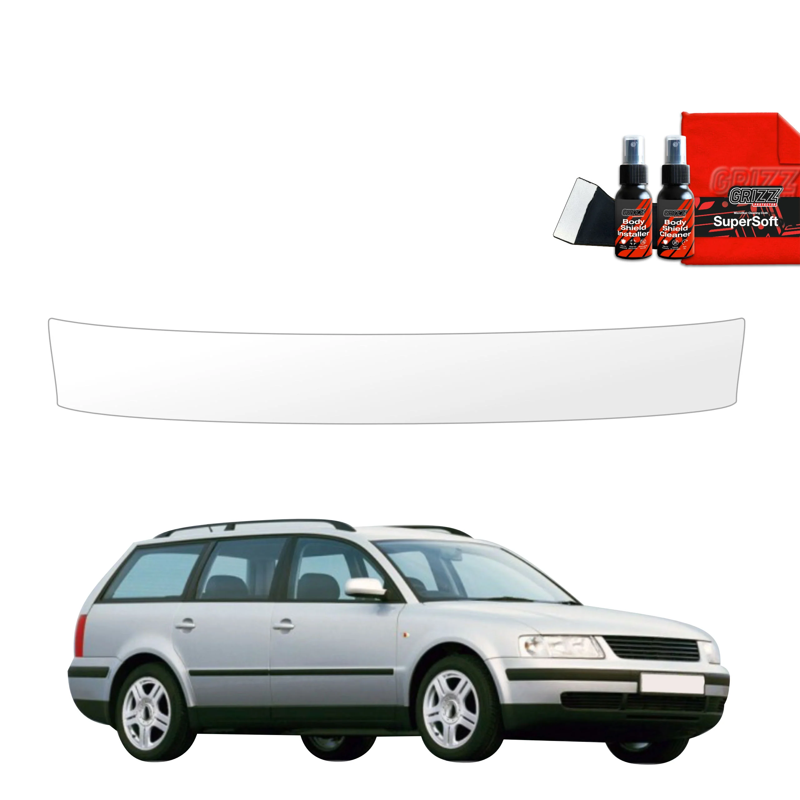 Schutzfolie für Ladekante - Volkswagen Passat B5 Variant (1996-2000)