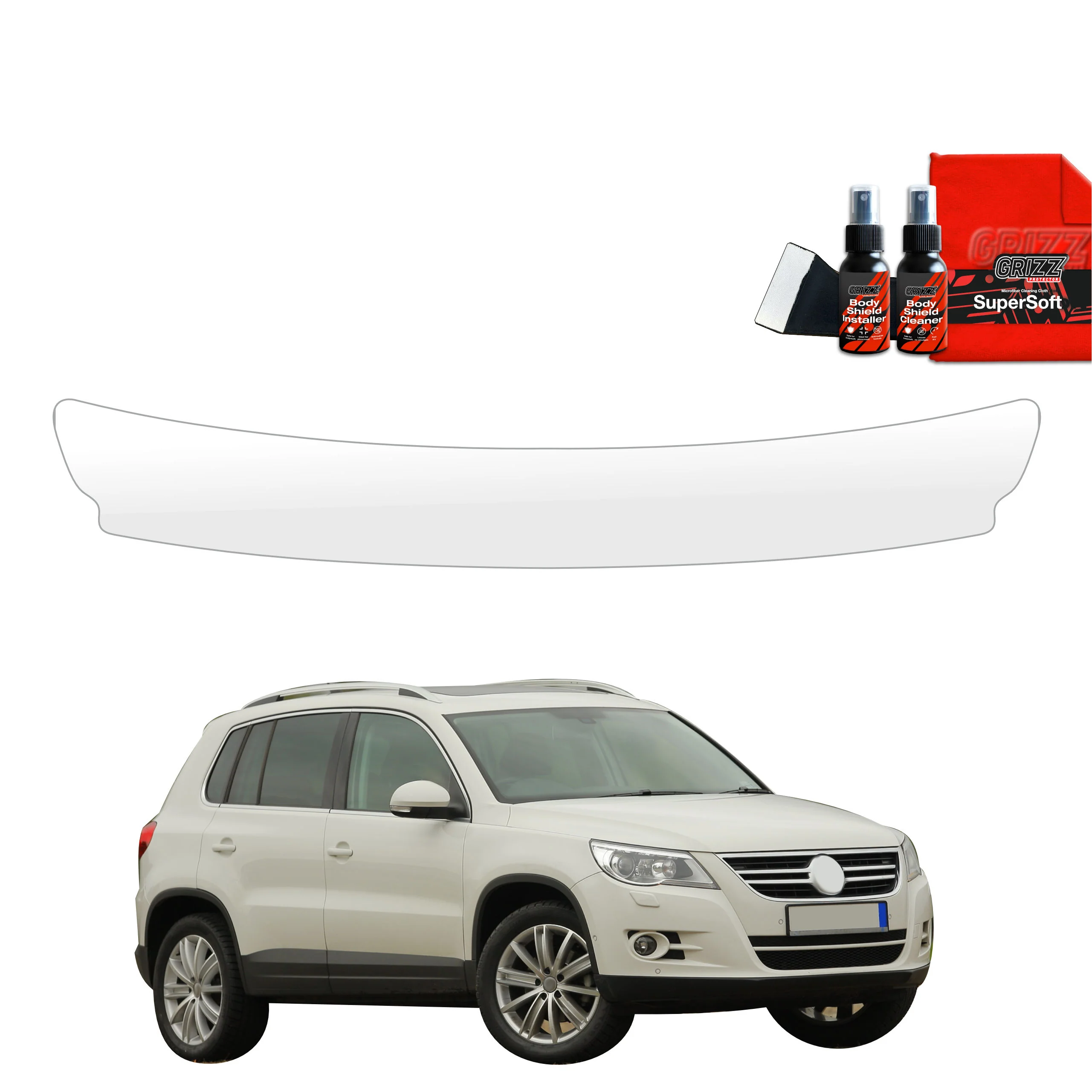 Schutzfolie für Ladekante - Volkswagen Tiguan 5D (2007-2011)
