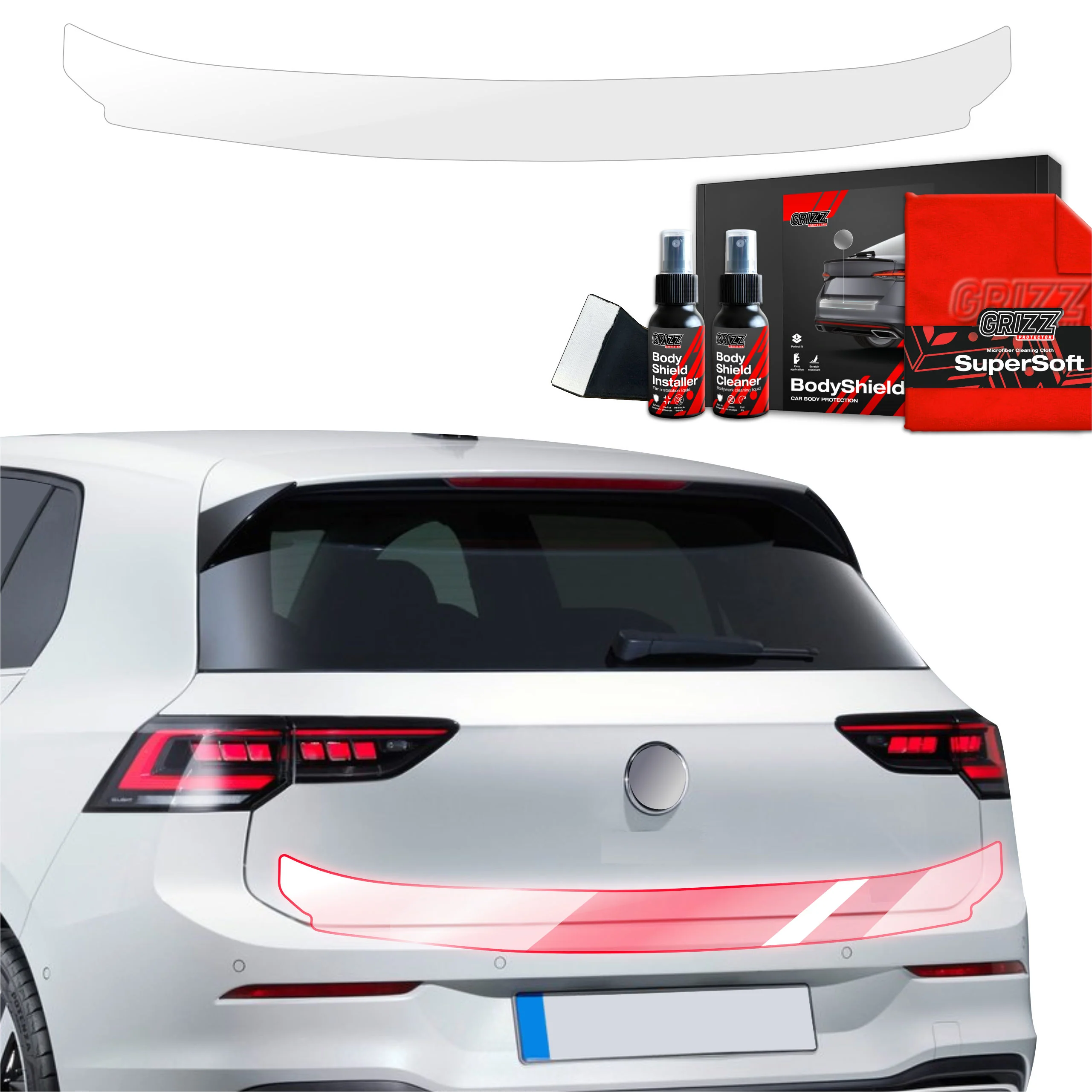 Schutzfolie für Ladekante - Volkswagen VW Golf 8 Hatchback (2024-2026)