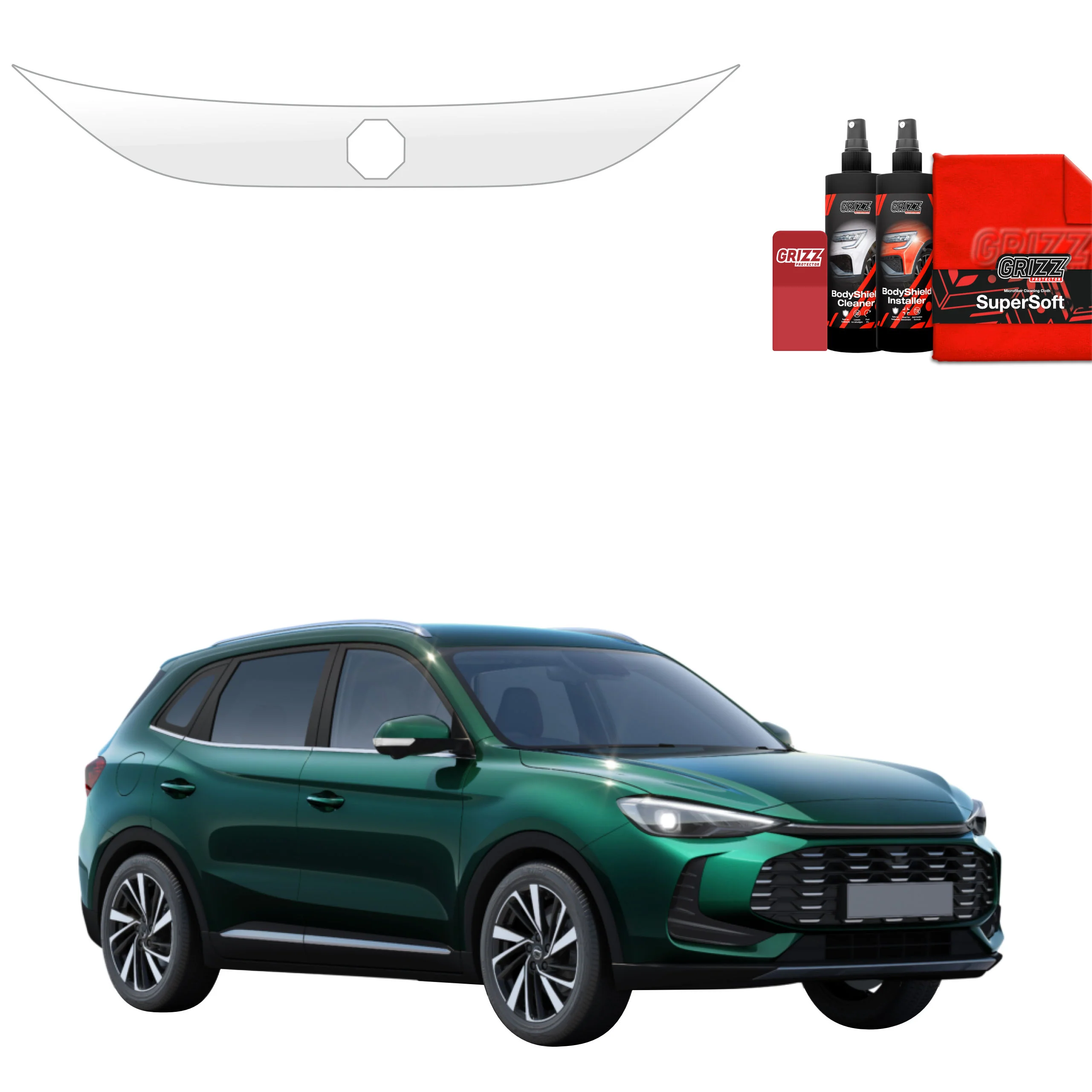Schutzfolie für Motorhaube - MG ZS Hybrid+ (2024-2026)