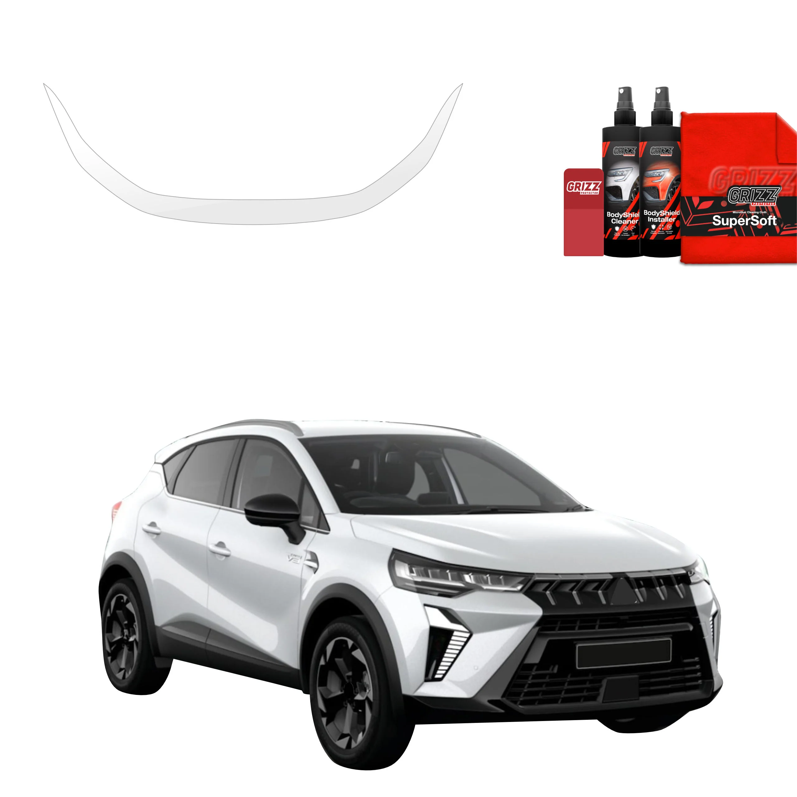 Schutzfolie für Motorhaube - Mitsubishi ASX Facelift (2024-2026)