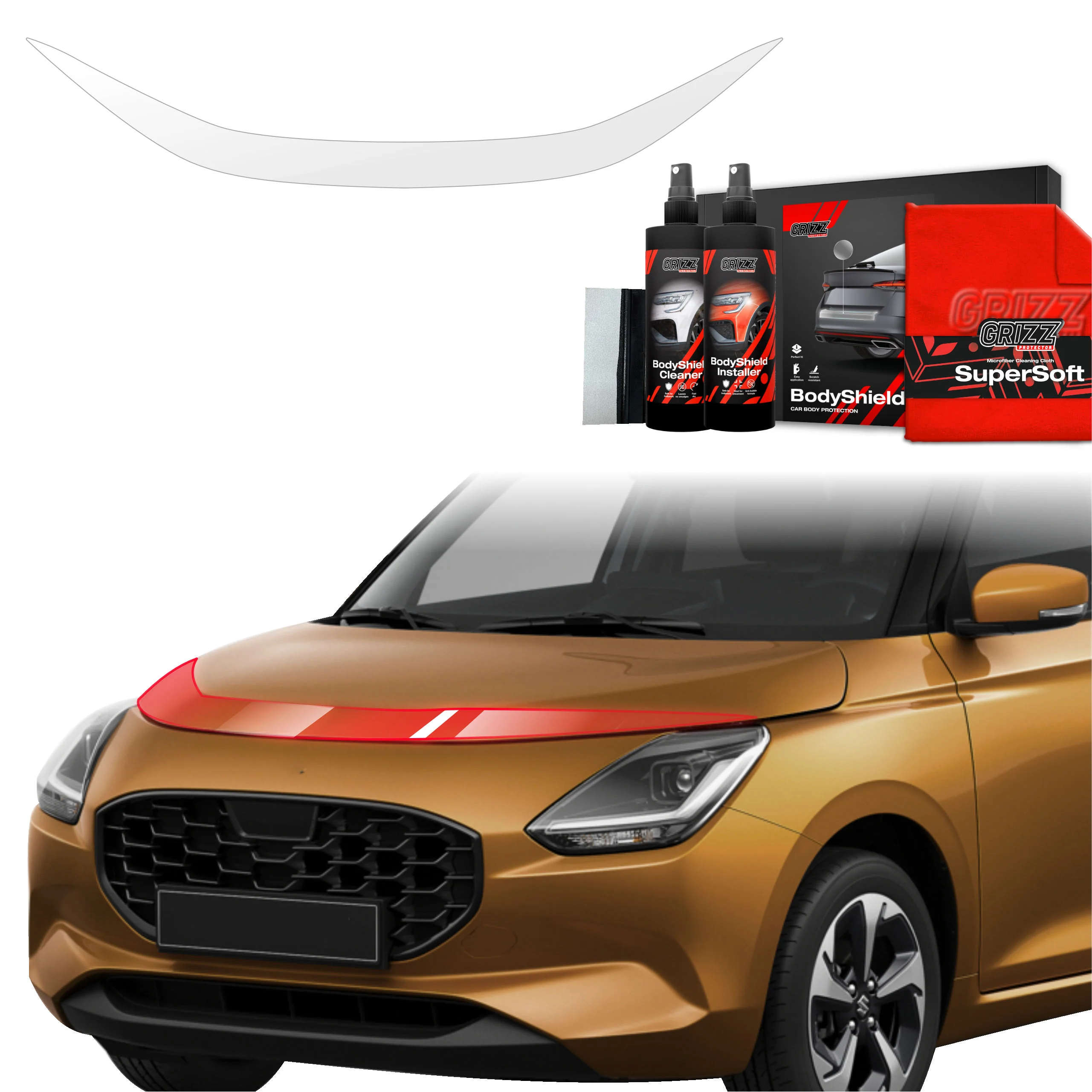 Schutzfolie für Motorhaube - Suzuki Swift (2024-2026)