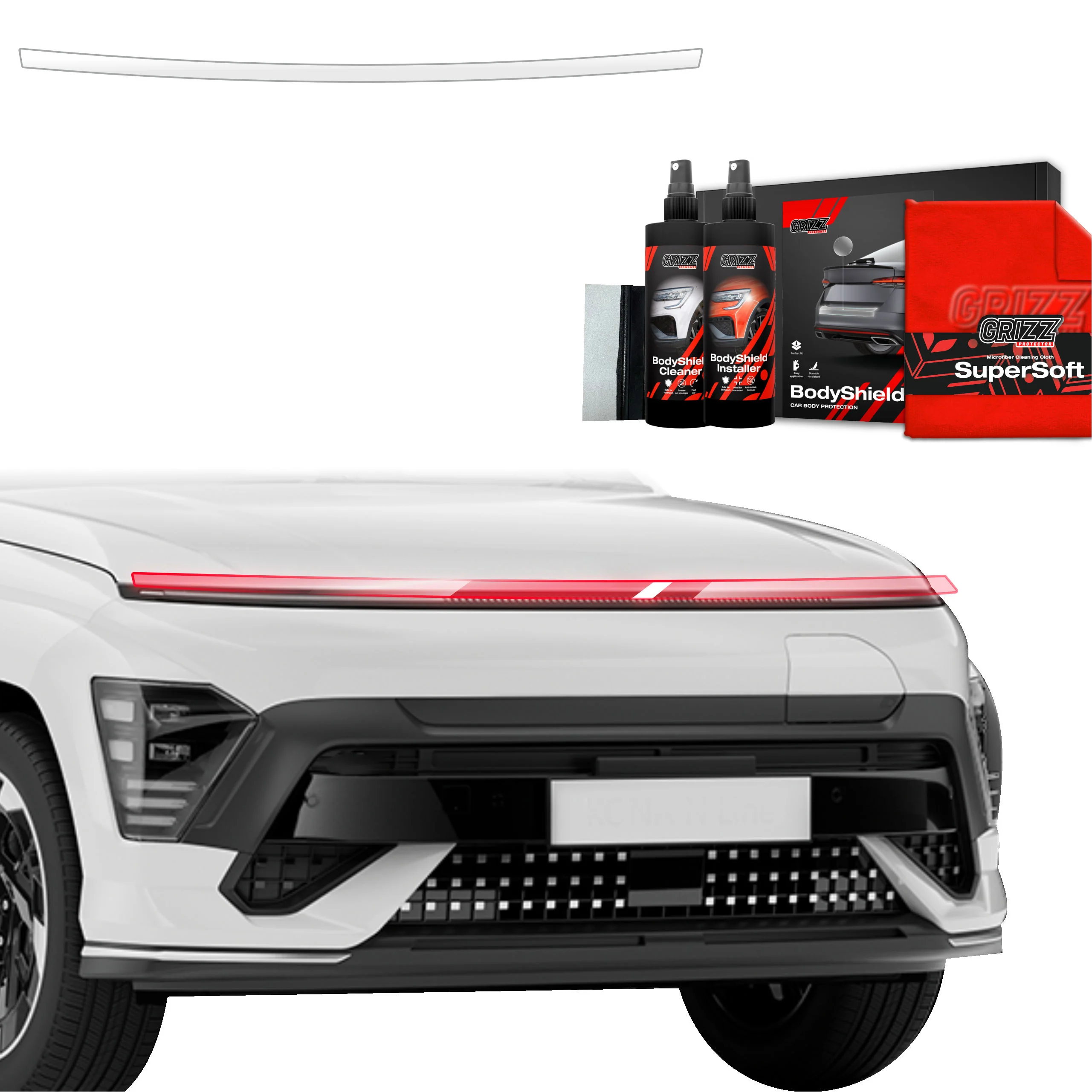 Schutzfolie für Scheinwerfer - Hyundai Kona N-Line (2023-2026)