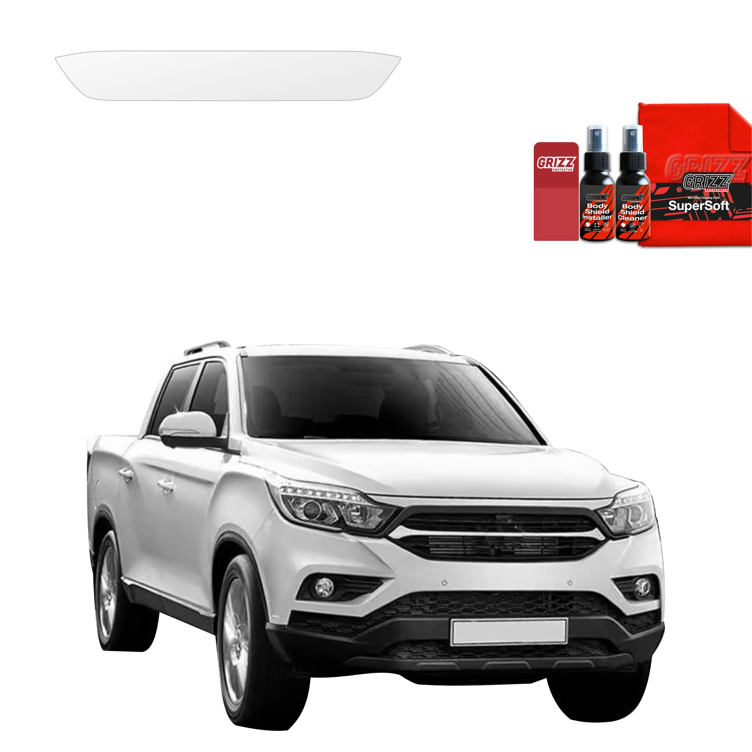 Schutzfolie für Türgriffmulden - SsangYong Musso (2023-2026)